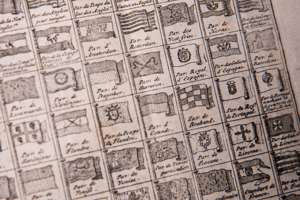 Gravure Vlaggen